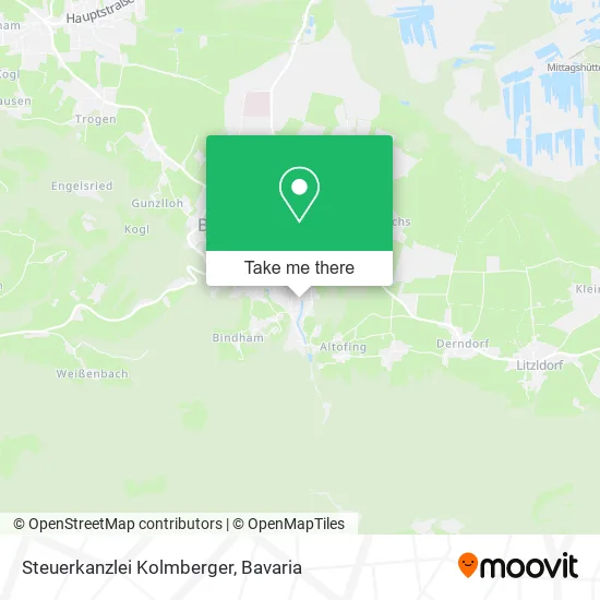 Карта Steuerkanzlei Kolmberger