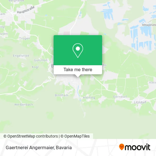 Карта Gaertnerei Angermaier