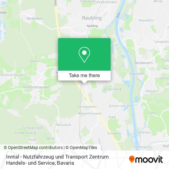 Карта Inntal - Nutzfahrzeug und Transport Zentrum Handels- und Service