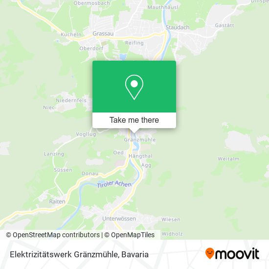 Elektrizitätswerk Gränzmühle map