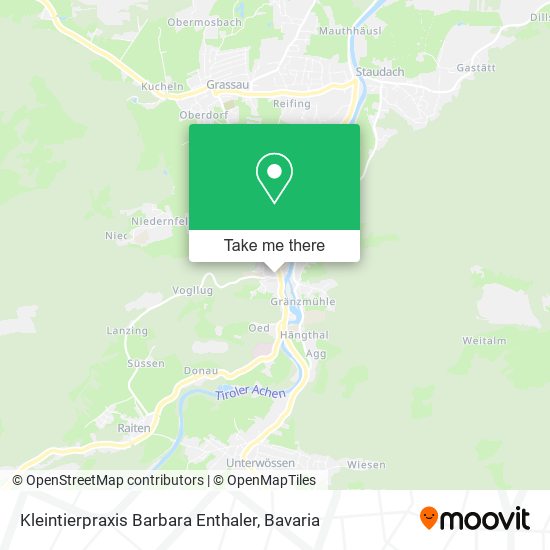Kleintierpraxis Barbara Enthaler map