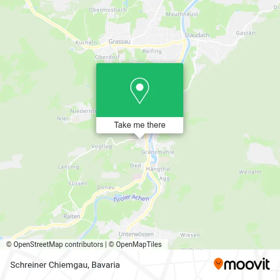 Schreiner Chiemgau map