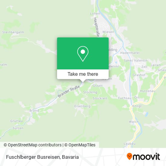 Fuschlberger Busreisen map
