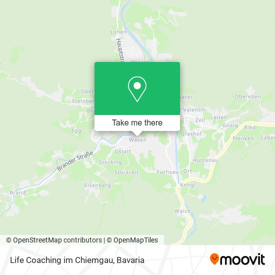 Life Coaching im Chiemgau map