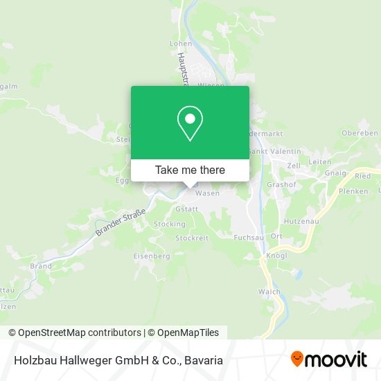 Holzbau Hallweger GmbH & Co. map