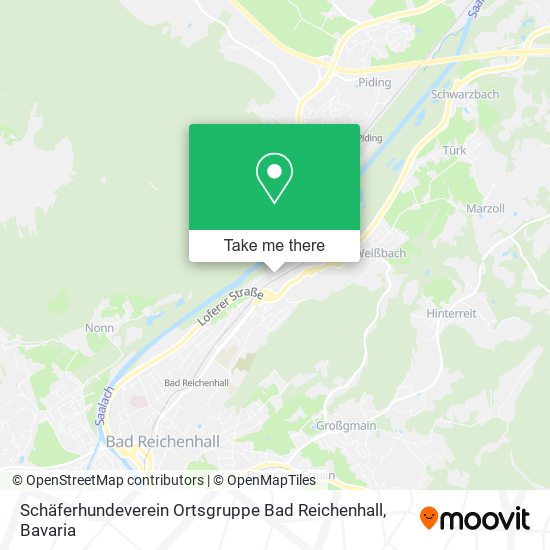 Schäferhundeverein Ortsgruppe Bad Reichenhall map