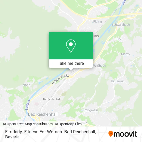 Карта Firstlady -Fitness For Woman- Bad Reichenhall