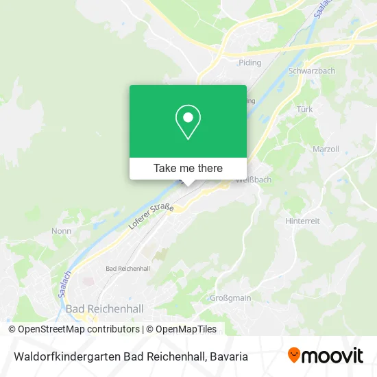 Карта Waldorfkindergarten Bad Reichenhall