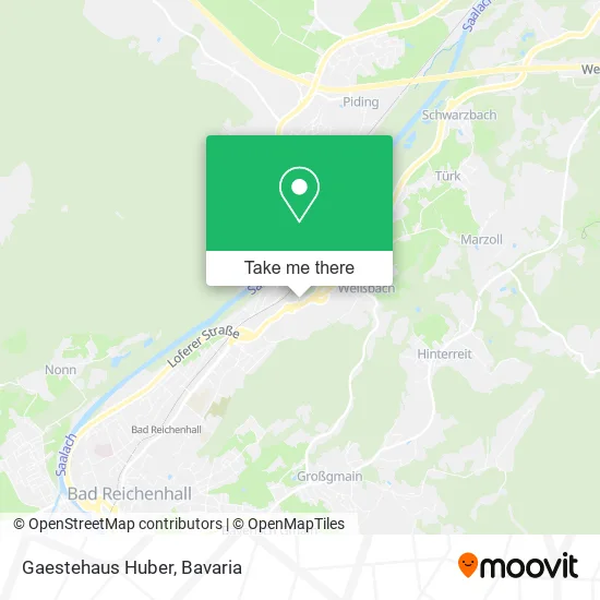 Карта Gaestehaus Huber