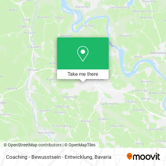 Карта Coaching - Bewusstsein - Entwicklung