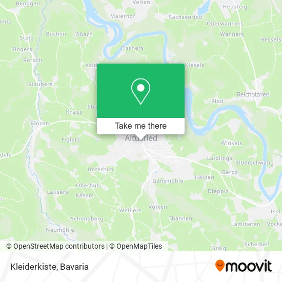 Карта Kleiderkiste
