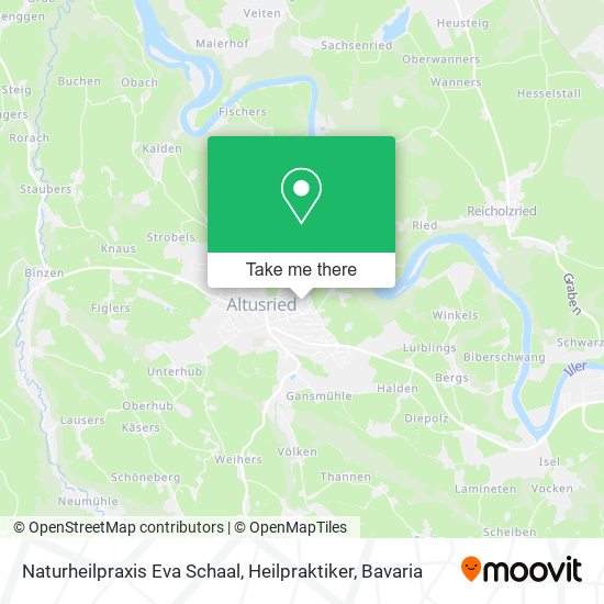 Naturheilpraxis Eva Schaal, Heilpraktiker map