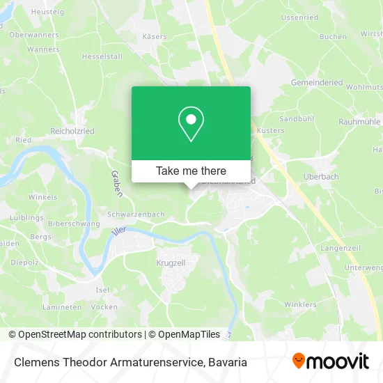 Карта Clemens Theodor Armaturenservice