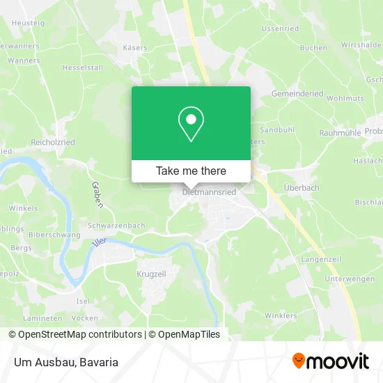 Карта Um Ausbau