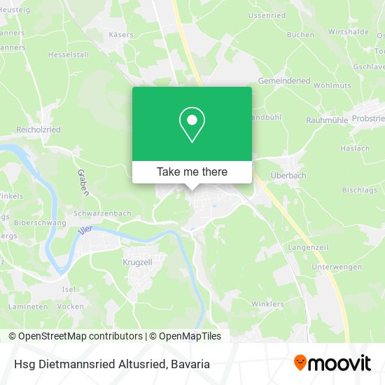 Hsg Dietmannsried Altusried map