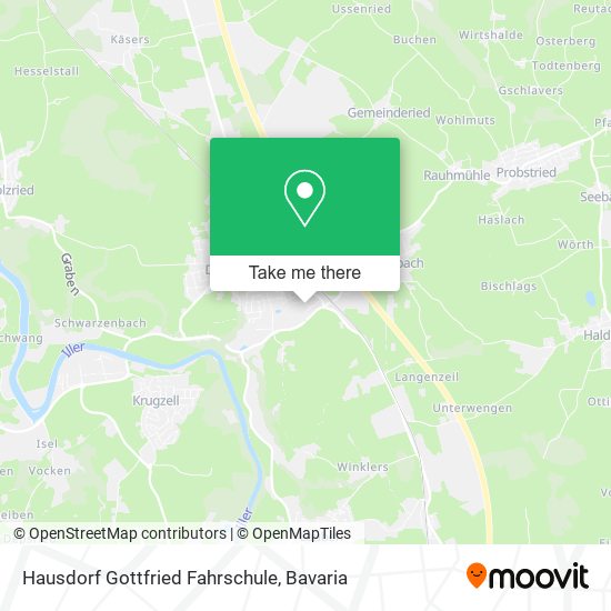 Hausdorf Gottfried Fahrschule map