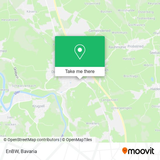 EnBW map