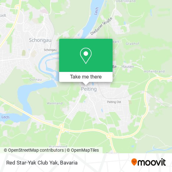 Red Star-Yak Club Yak map
