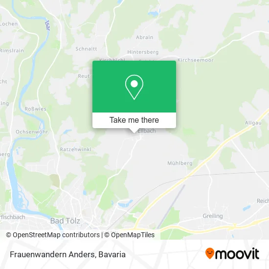 Карта Frauenwandern Anders