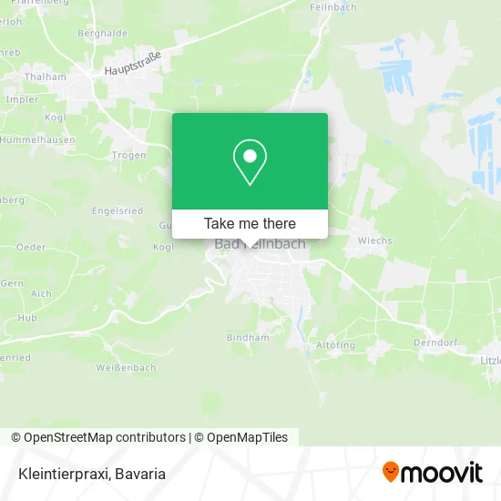Карта Kleintierpraxi