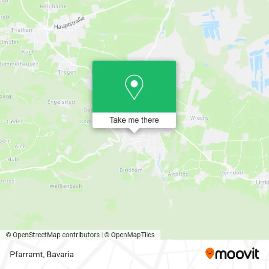 Карта Pfarramt