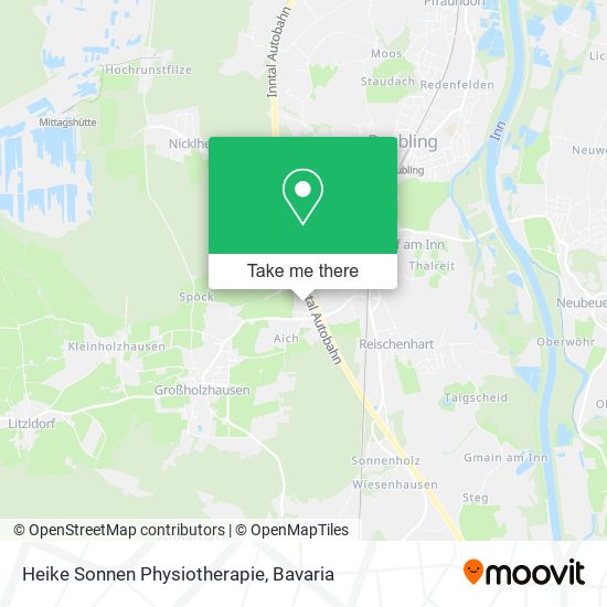 Heike Sonnen Physiotherapie map