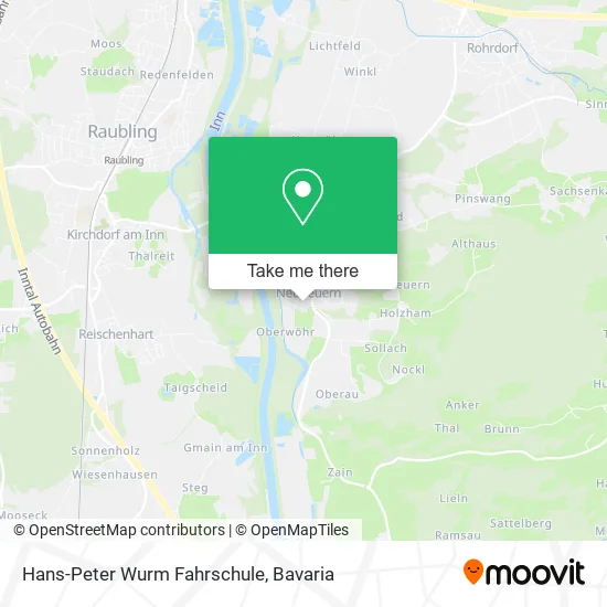 Карта Hans-Peter Wurm Fahrschule