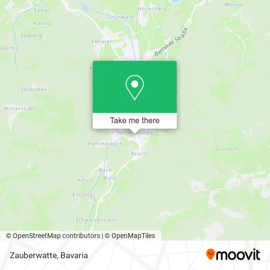 Карта Zauberwatte