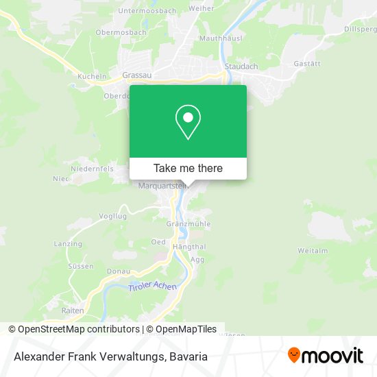 Alexander Frank Verwaltungs map