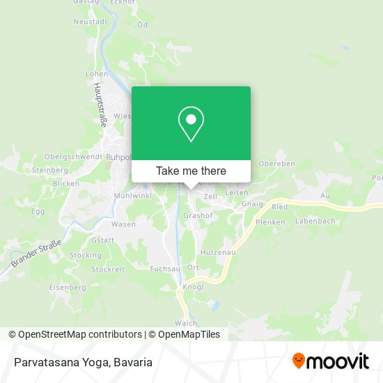 Parvatasana Yoga map