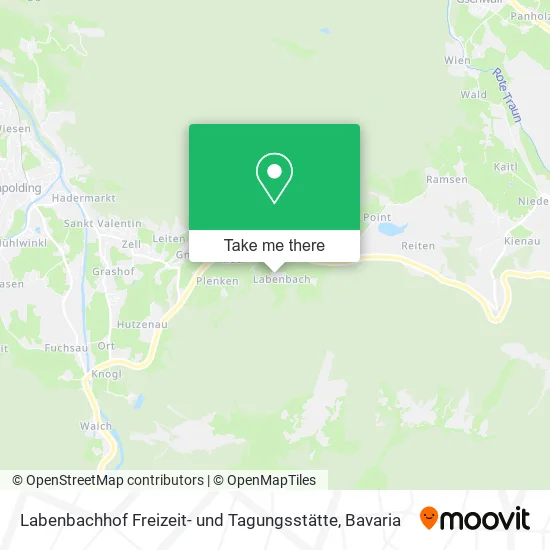 Карта Labenbachhof Freizeit- und Tagungsstätte