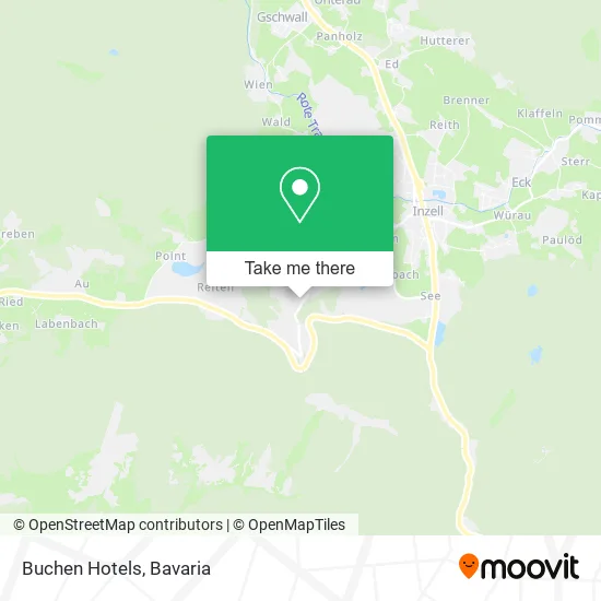 Карта Buchen Hotels