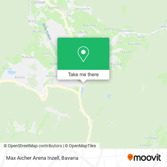 Карта Max Aicher Arena Inzell