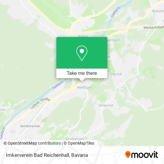 Карта Imkerverein Bad Reichenhall