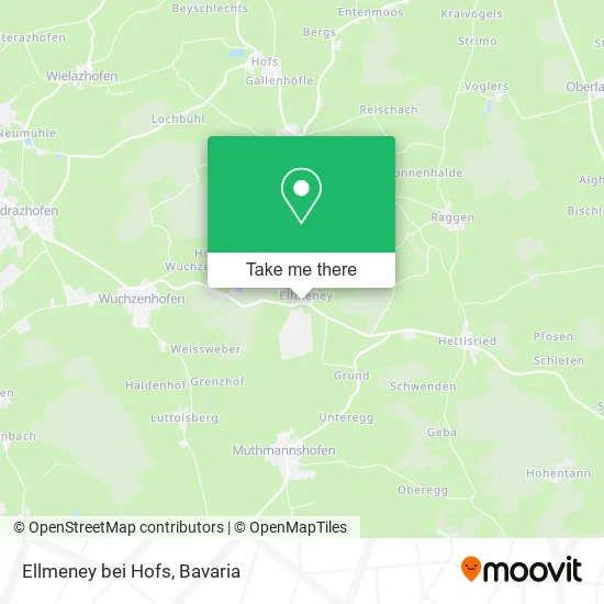Карта Ellmeney bei Hofs
