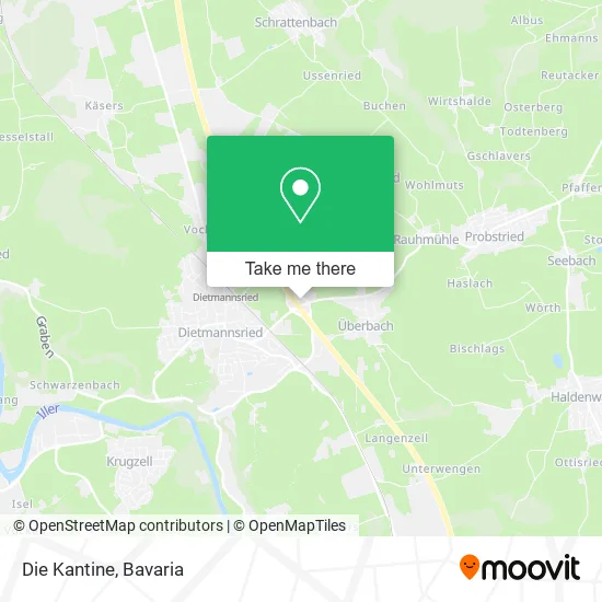 Die Kantine map