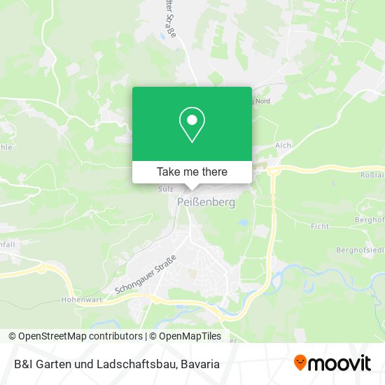 B&I Garten und Ladschaftsbau map