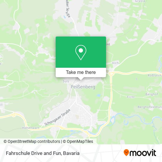 Fahrschule Drive and Fun map