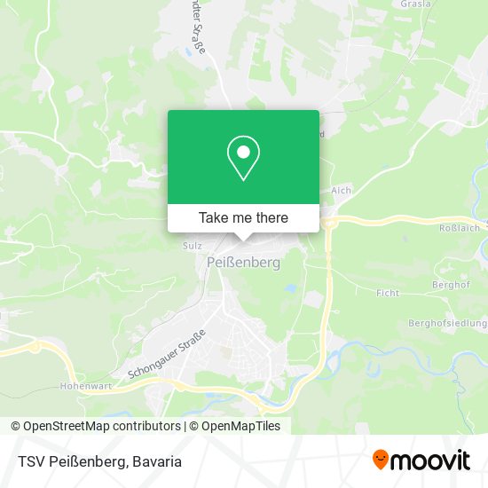 Карта TSV Peißenberg