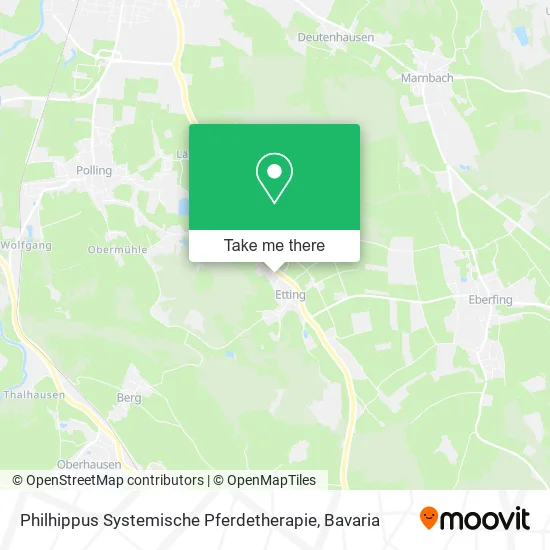 Карта Philhippus Systemische Pferdetherapie