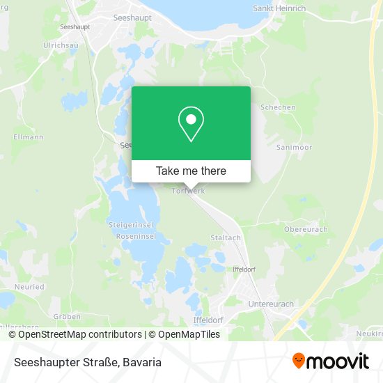Seeshaupter Straße map