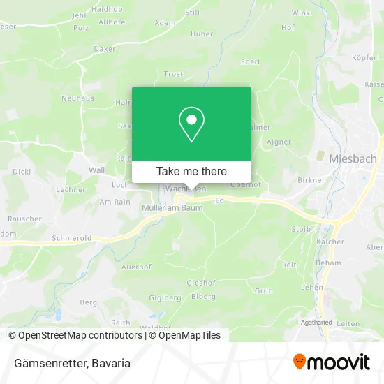 Карта Gämsenretter