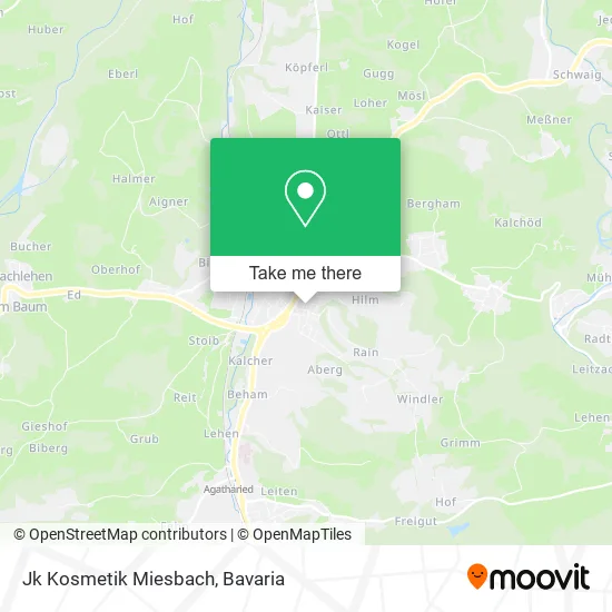 Карта Jk Kosmetik Miesbach