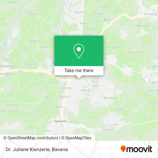 Карта Dr. Juliane Kienzerle