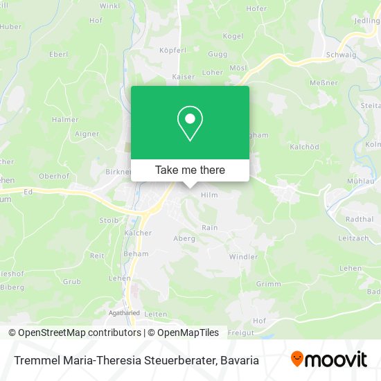Tremmel Maria-Theresia Steuerberater map
