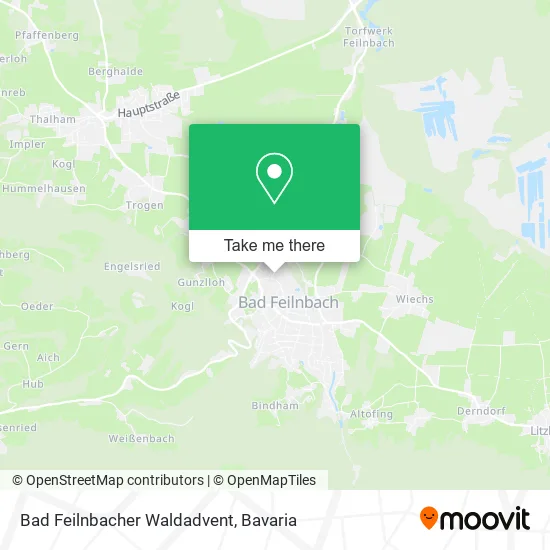 Карта Bad Feilnbacher Waldadvent