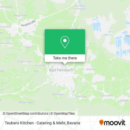 Карта Teubers Kitchen - Catering & Mehr
