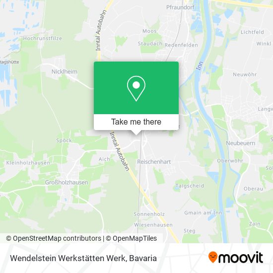 Wendelstein Werkstätten Werk map