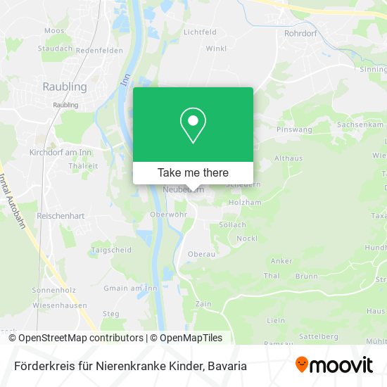 Förderkreis für Nierenkranke Kinder map