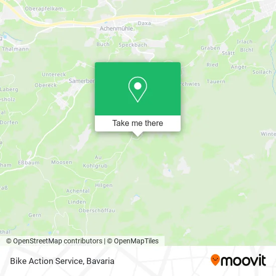Карта Bike Action Service